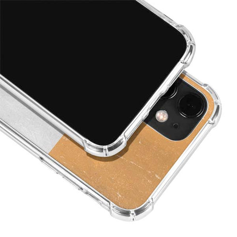 Ivory Coast Flag Distressed iPhone 12 Mini Clear Case